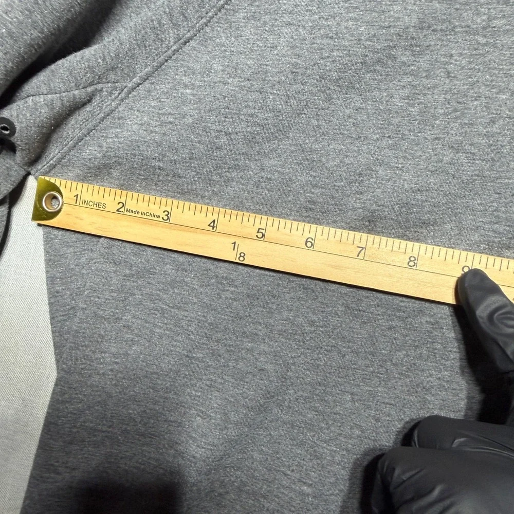 Microsoft Full Zip Hoodie Mens 2XL Gray LS Salesforce Tech Swag LQK00039